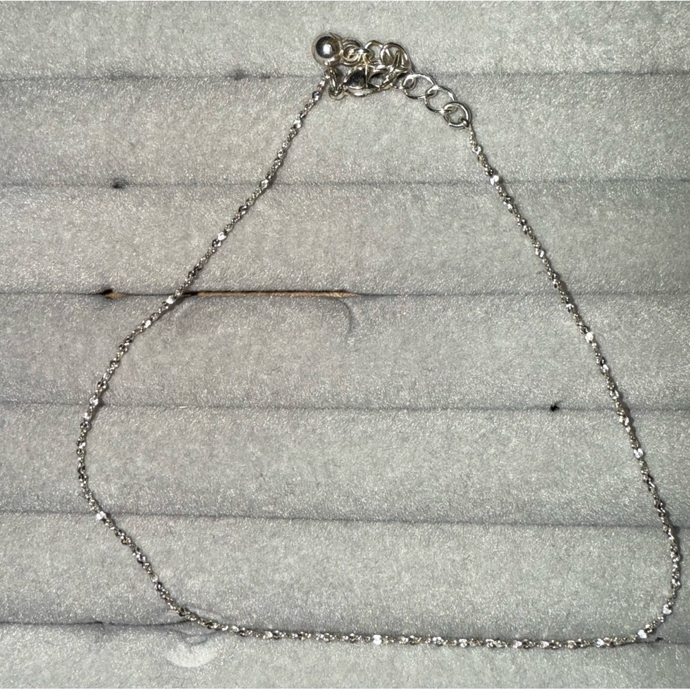 Silver Anklet